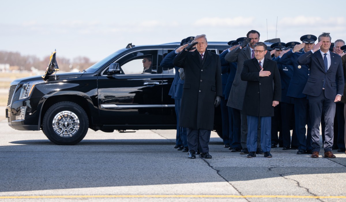 President Trump Attends the Dignified Transfer of U.S. Service Members