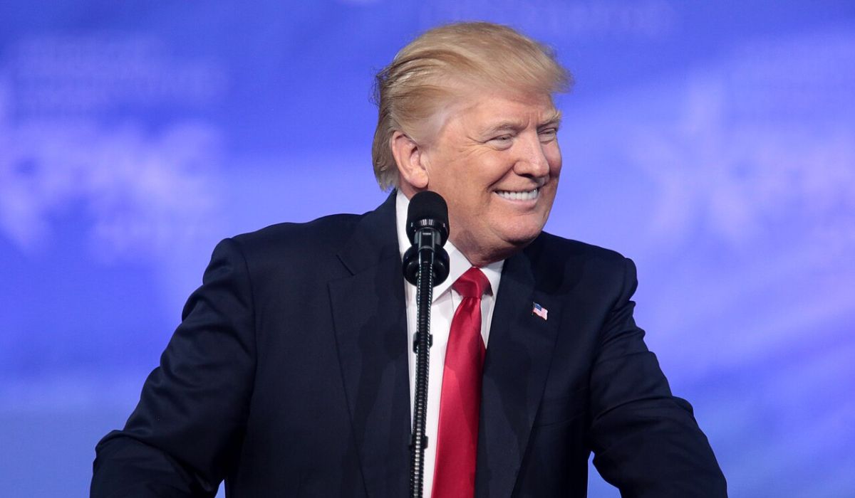 Donald Trump speaking at the 2017 Conservative Political Action Conference