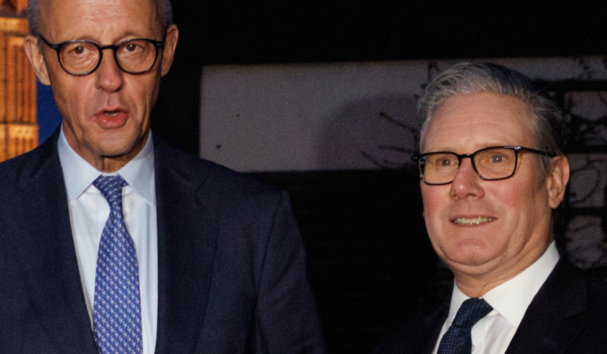 Chancellor Friedrich Merz and Sir Keir Starmer at Munich, February 2026. Photo: Flickr/Simon Dawson
