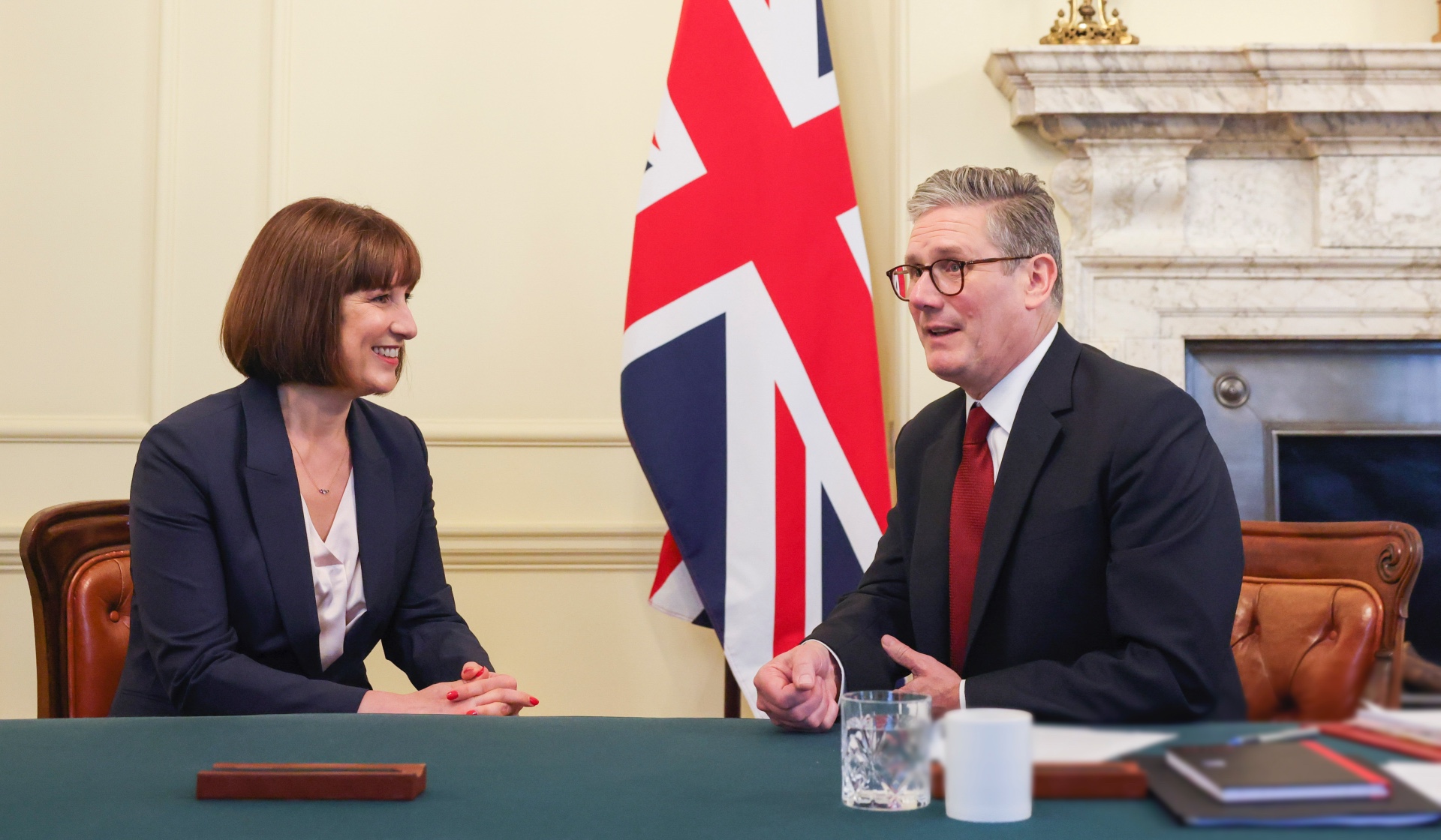 Rachel Reeves with Keir Starmer, July 2024