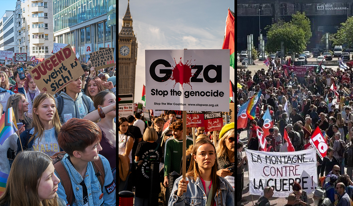International resistance to war comes to London