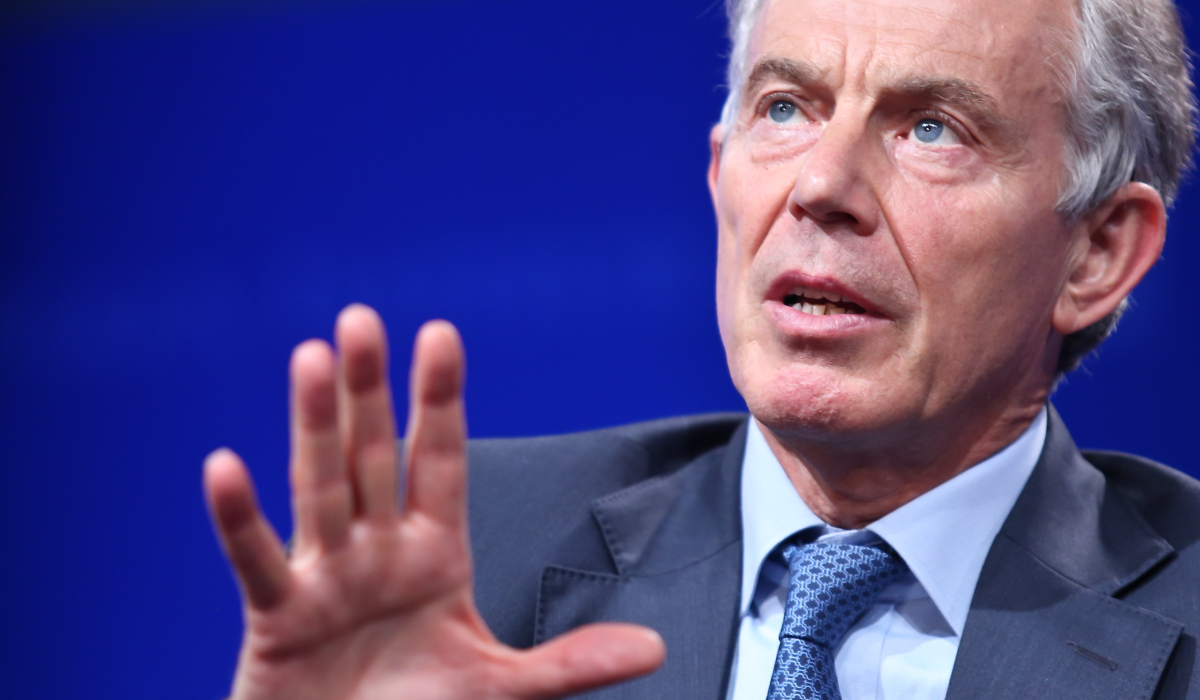 Sir Tony Blair speaking in Los Angeles, May 2013. Photo: Flickr/Paul Kagame