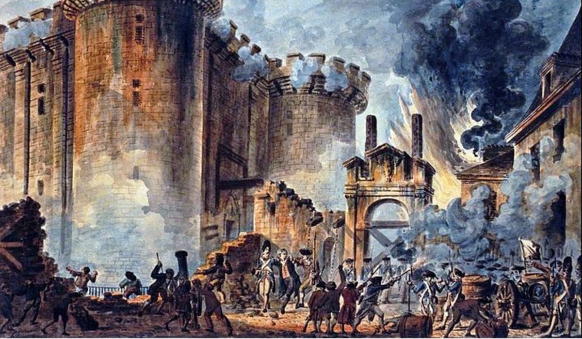 Painting of the French Revolution.
