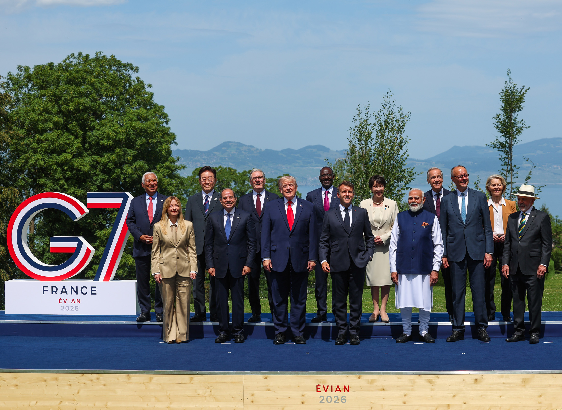 G7 summitt in Evian, France, June 2026.