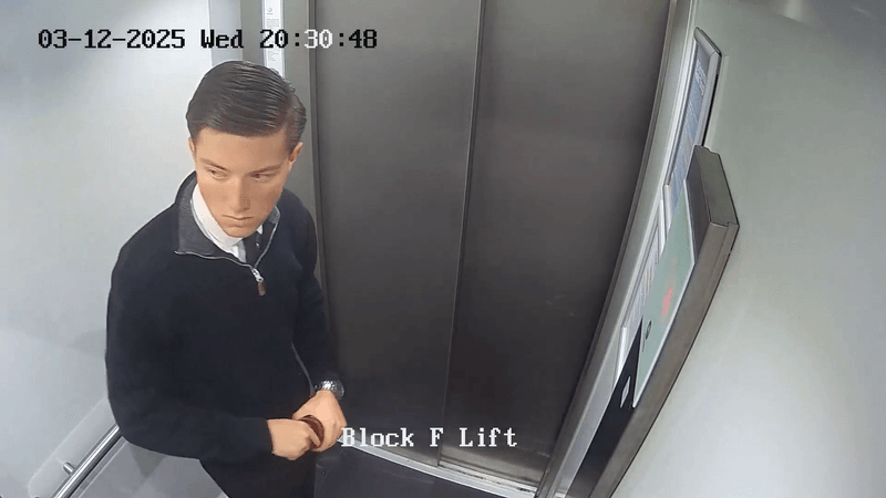 Henry Nowark, caught on CCTV a few hours before he was killed.