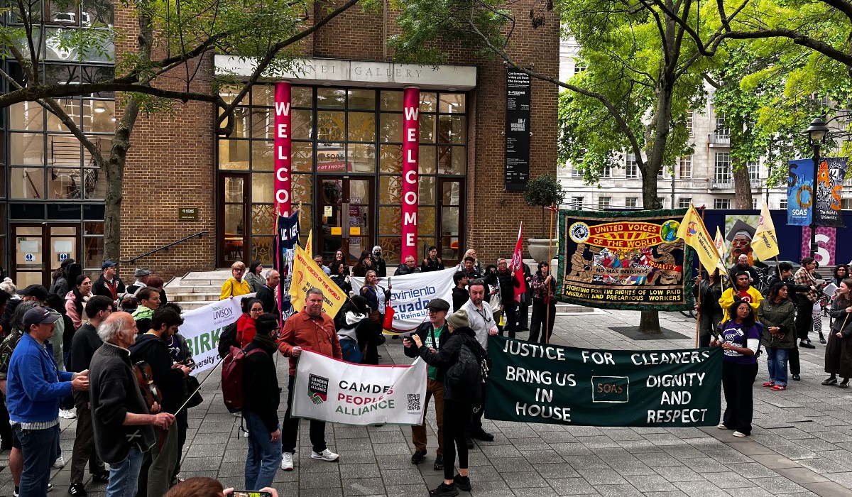 Strike at SOAS University