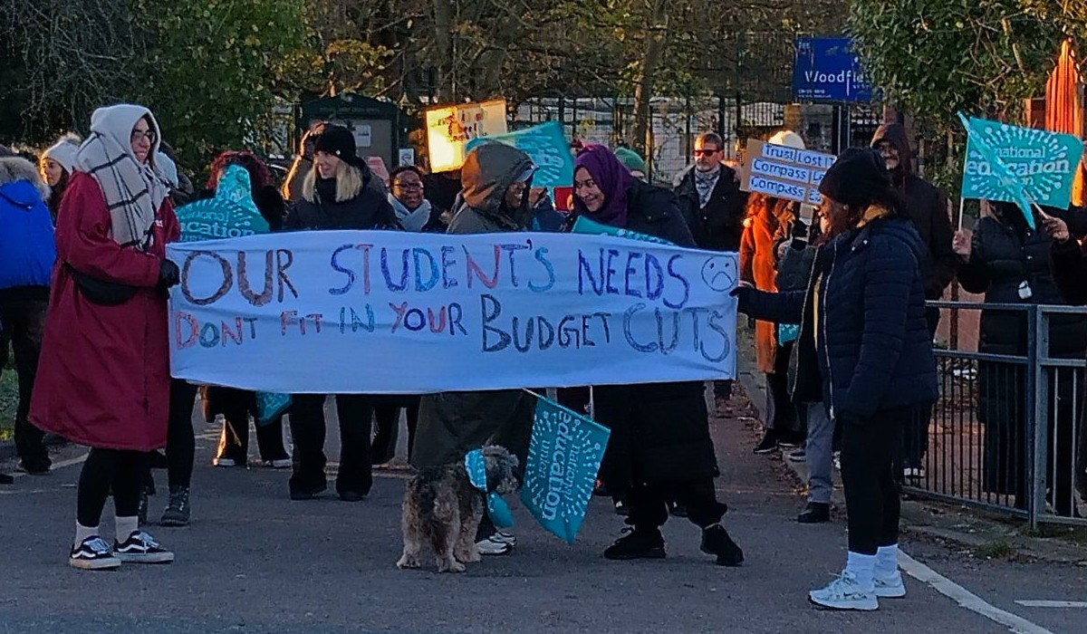 Strike at Woodfield School
