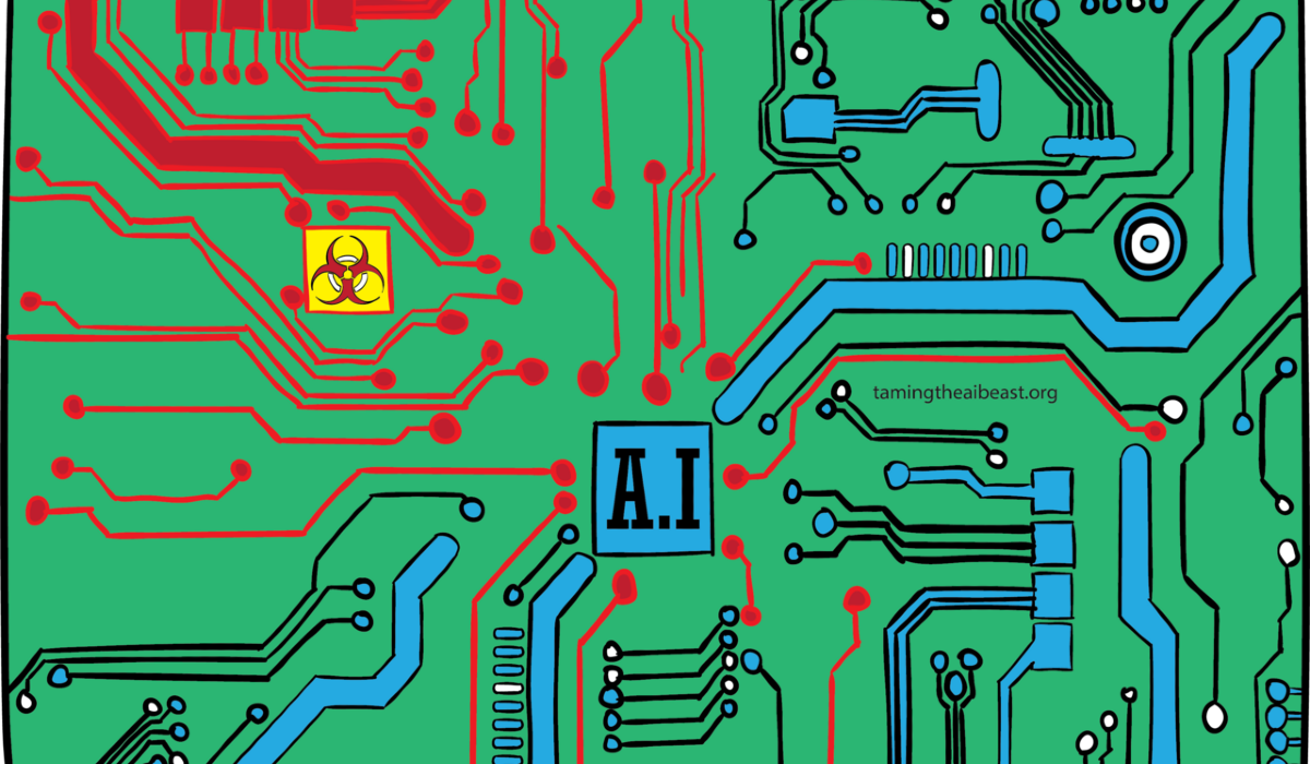 AI 'End Scenario' Cartoon