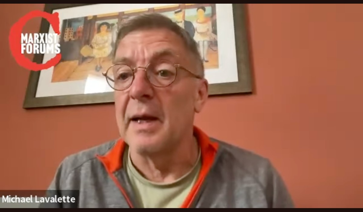 Michael Lavalette on zoom