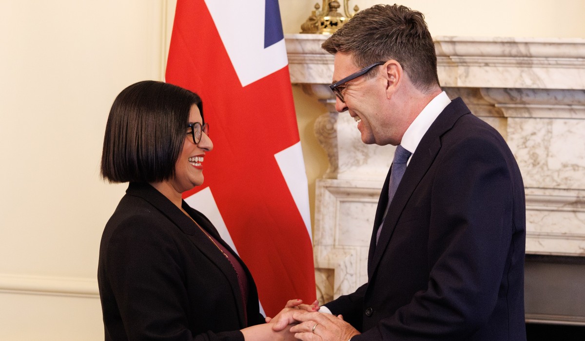 Andy Burnham reappoints Shabana Mahmood as Secretary of State for the Home Department