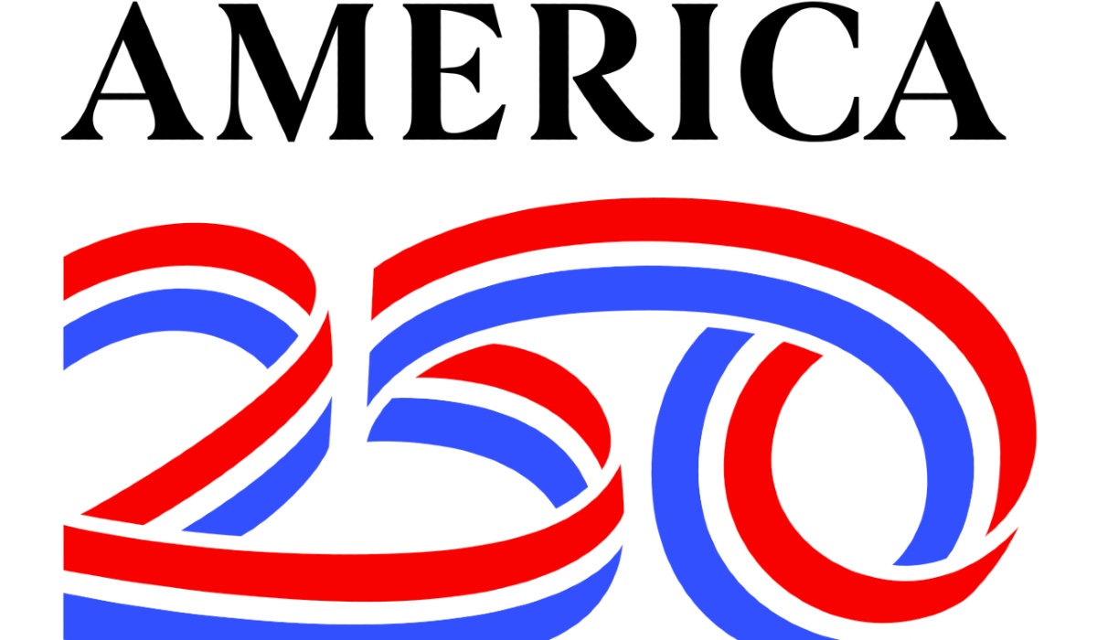 America at 250 years logo