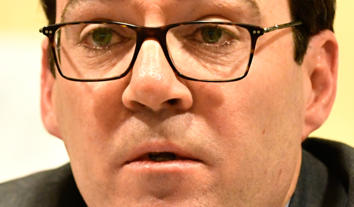 Andy Burnham conferring with the EU at Brussels, March 2018. Photo: Flickr/European Committee of the Regions