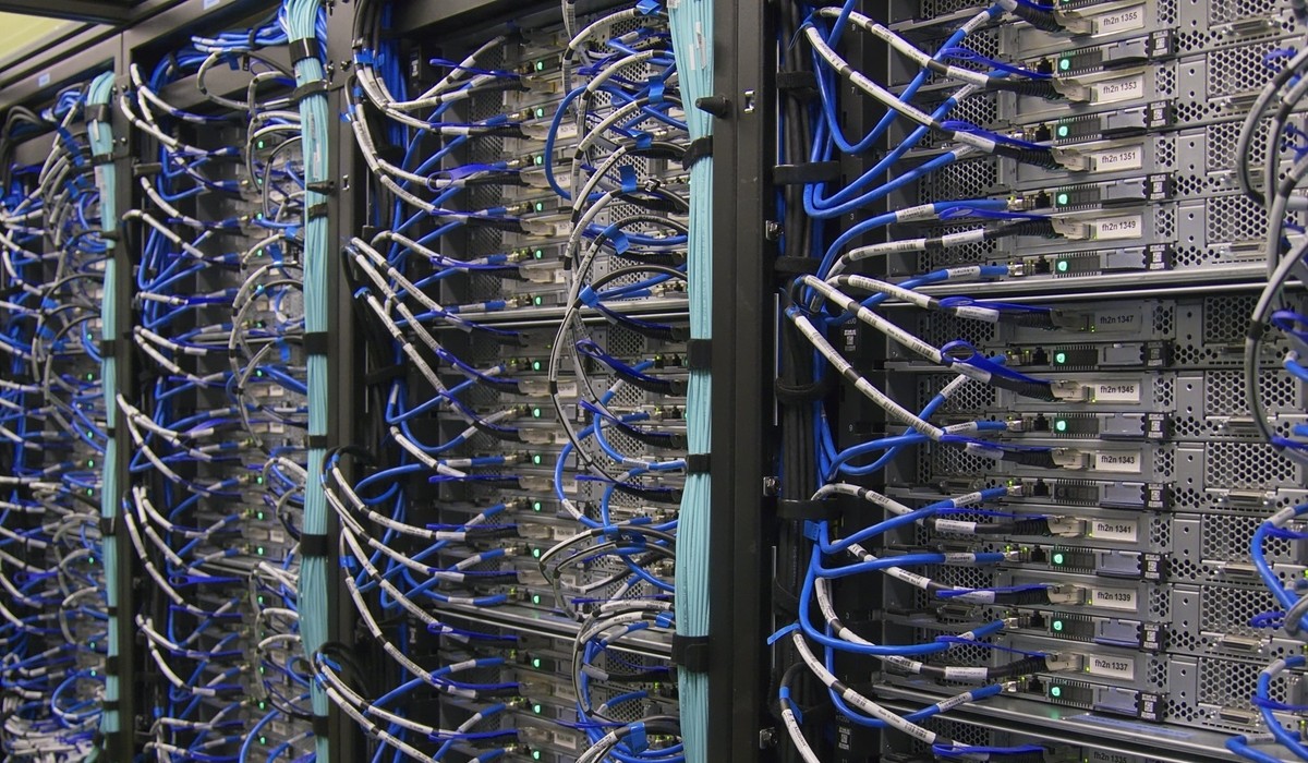 Data centre server.