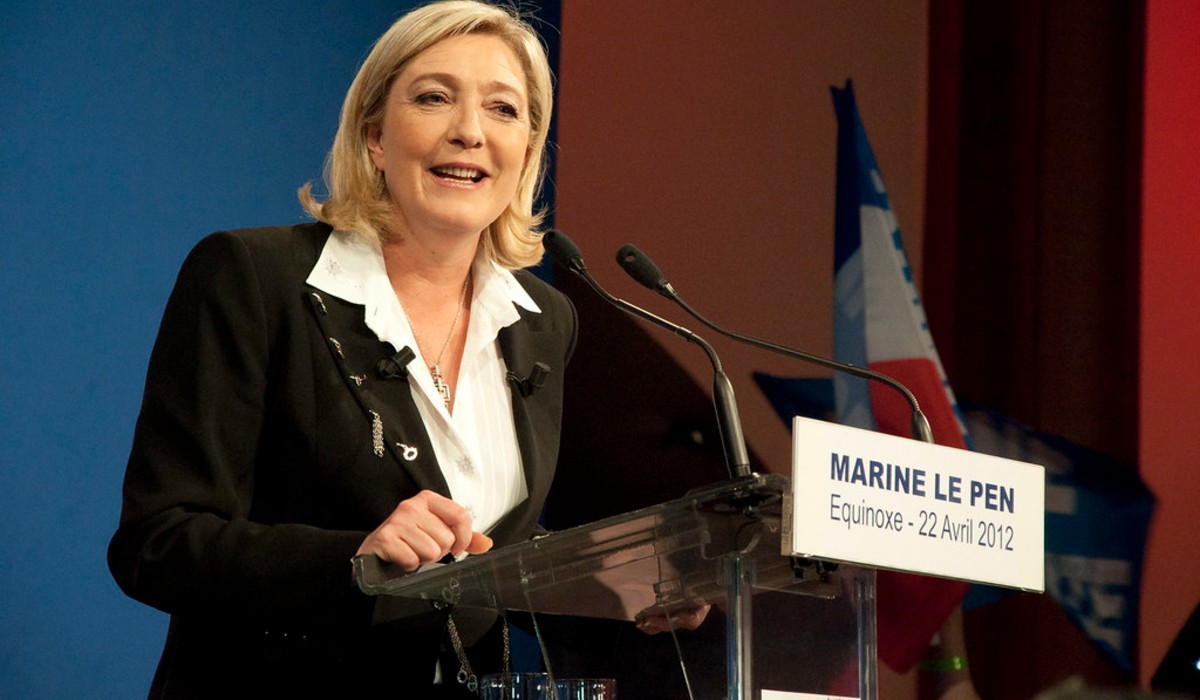 Marine Le Pen.
