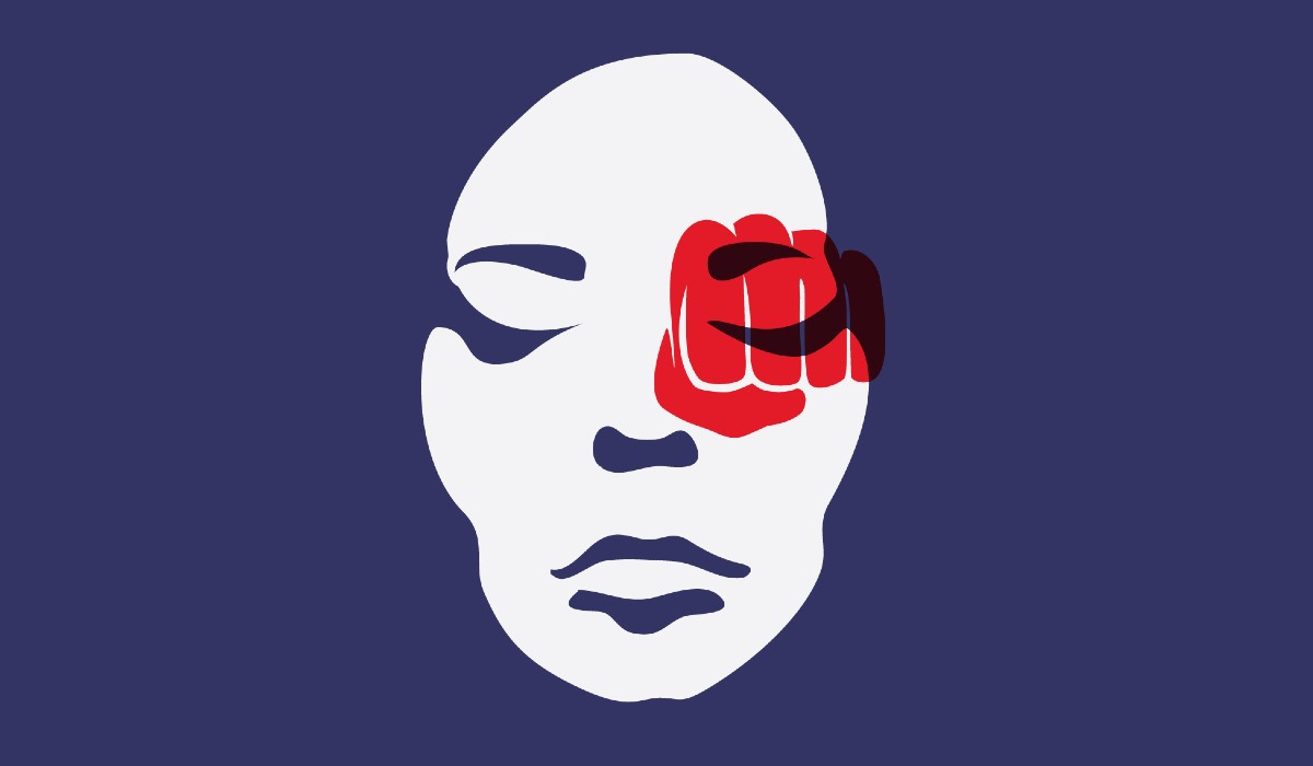‘Open your eyes - to women being abused’. Poster by Denitza Tchacarova, Bulgaria, 2013